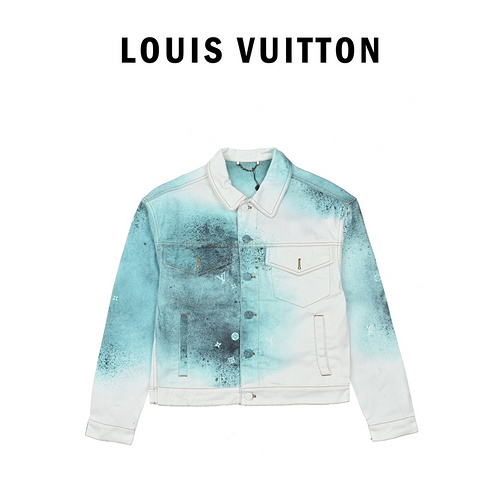 Louis Vuitton Denim Jacket Unisex ID:20230605-184